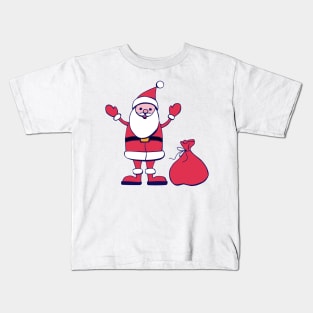 Santa Claus Christmas design Kids T-Shirt